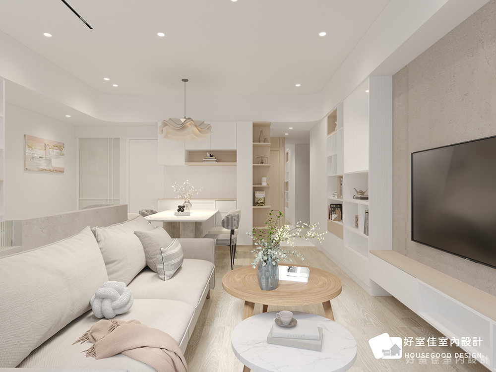 【VR環景】北歐溫馨奶油宅