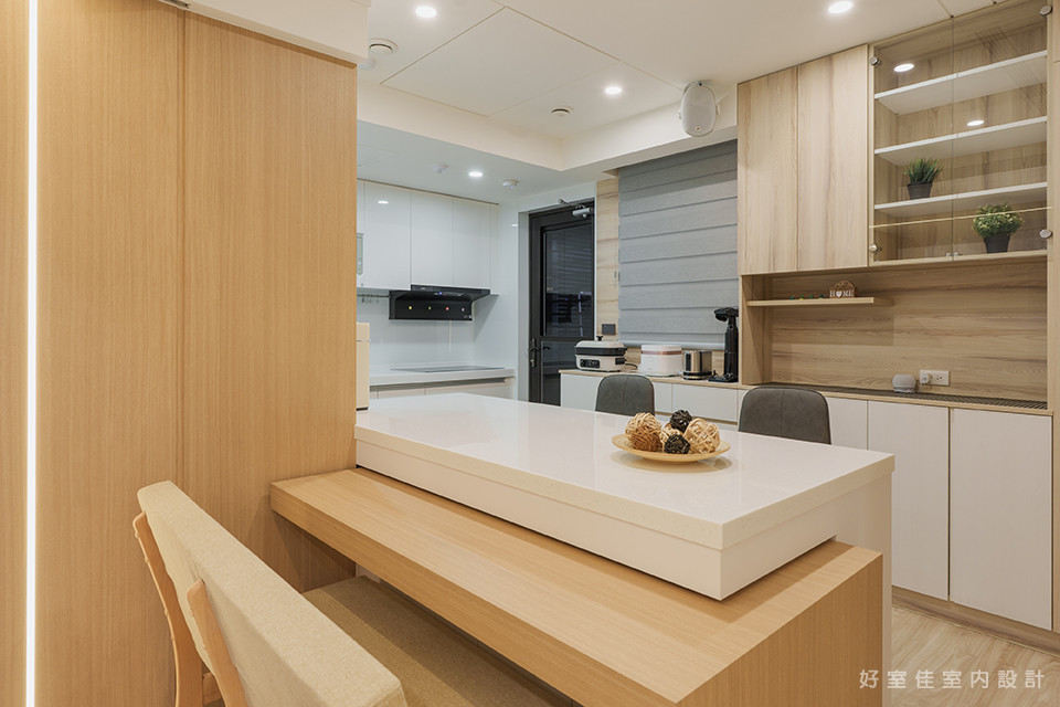 小坪數開放式廚房設計