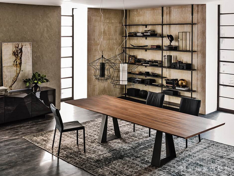 工業風書桌設計