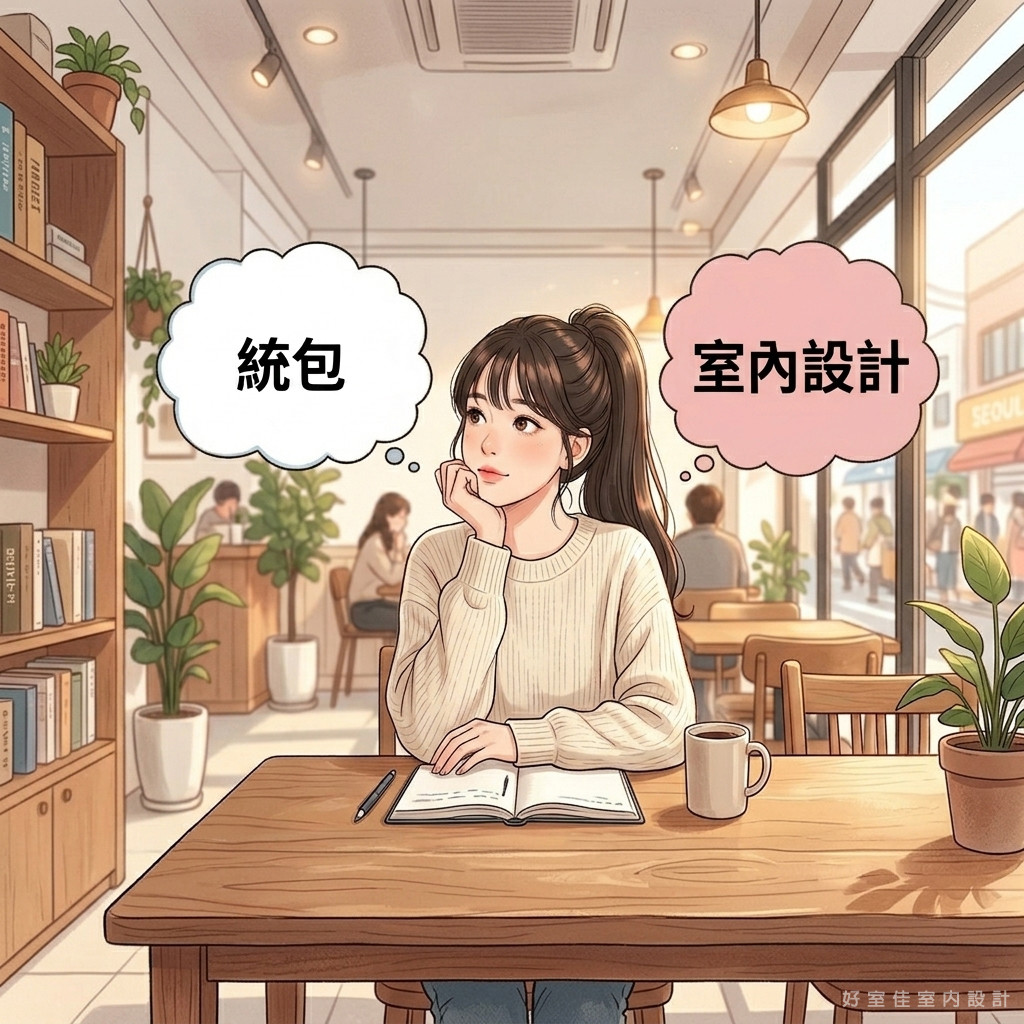 【2026裝潢指南】找統包還是室內設計？優缺點與相關差異一次看懂！