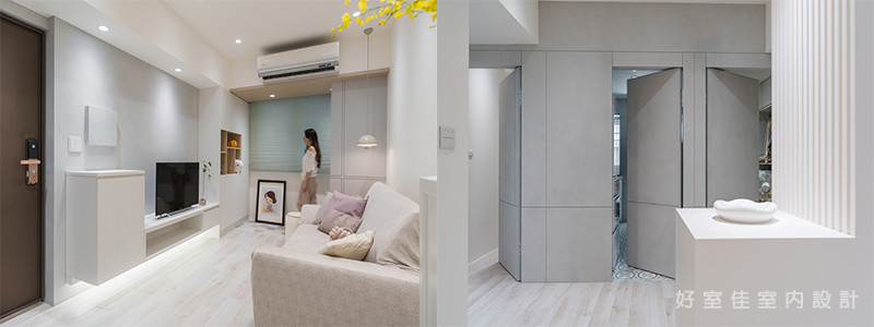 灰色調裝潢設計