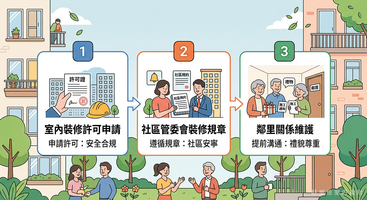 裝修前準備事項