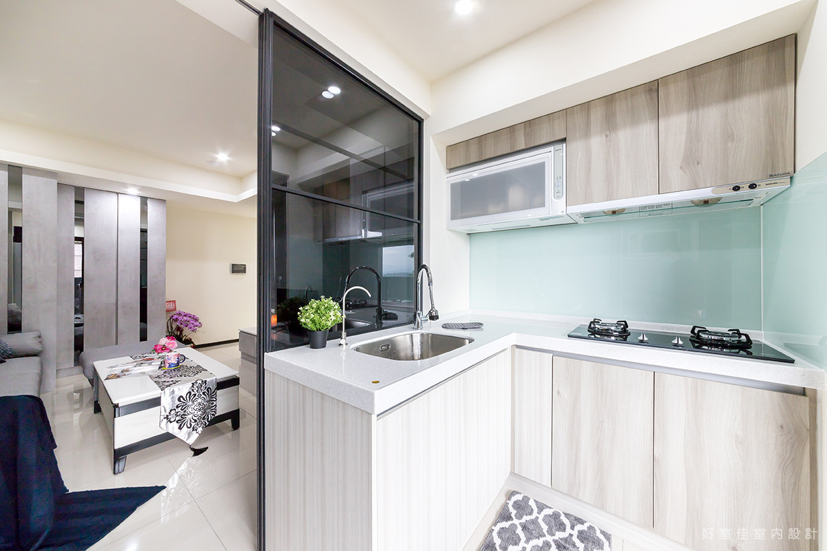 小坪數開放式廚房設計