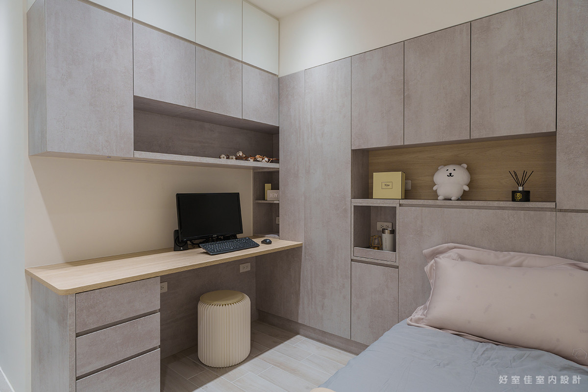 小坪數房間設計低矮家具