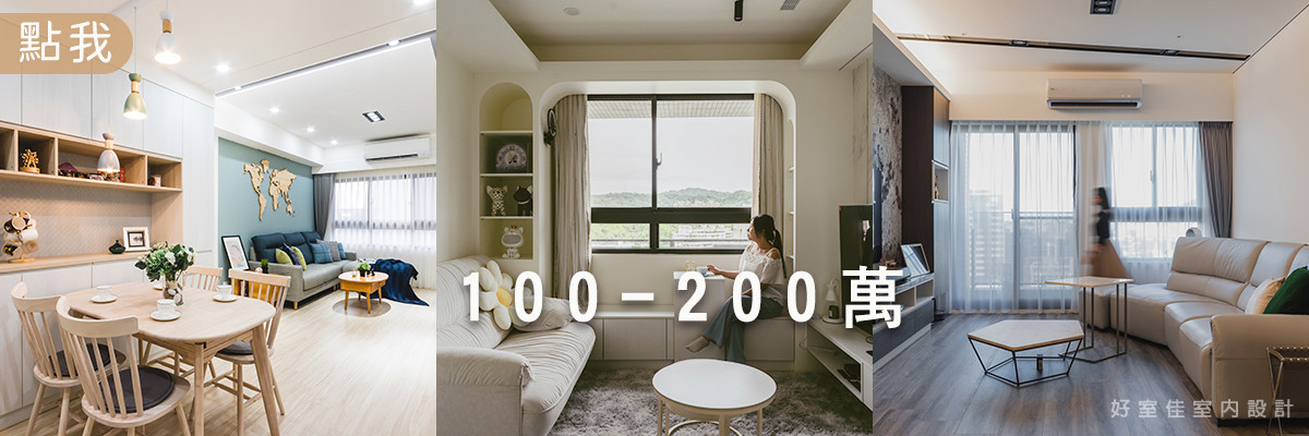100萬裝修